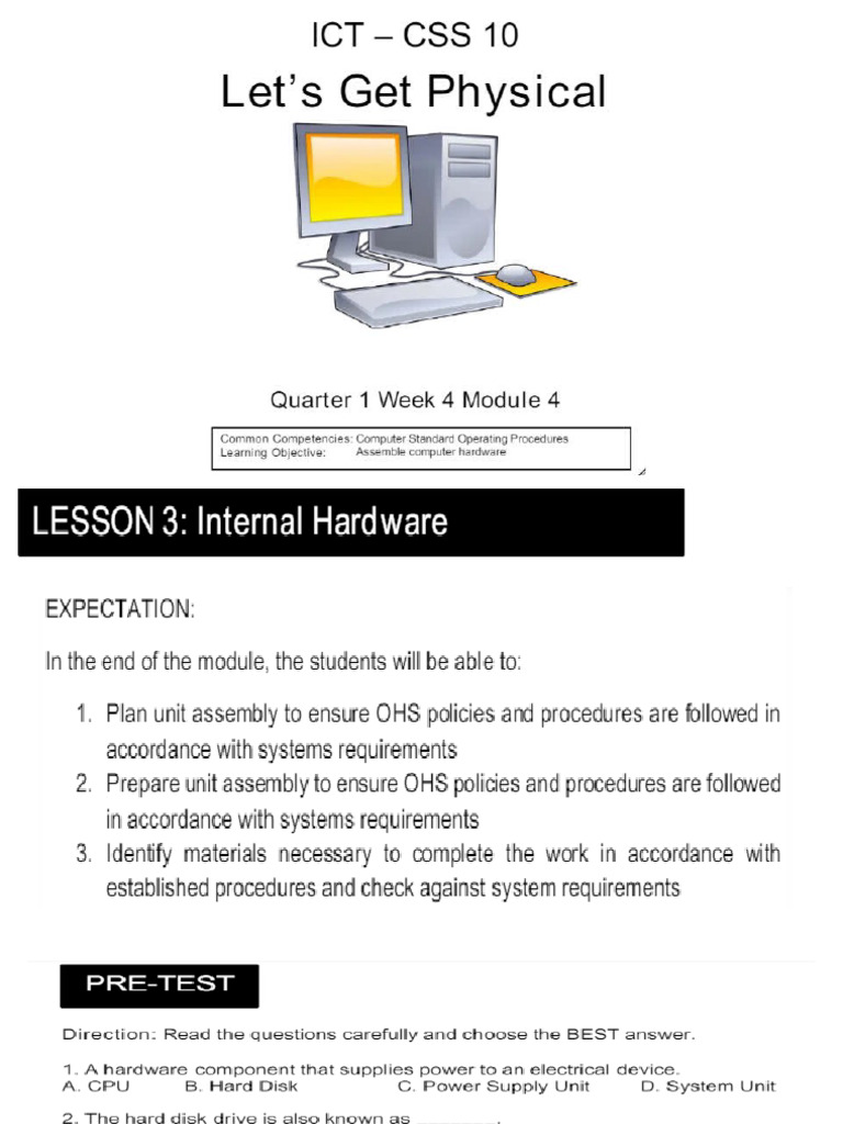 Css 10 Lesson 4 | PDF