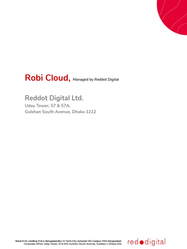 Robi Cloud Solutions Quotation | PDF | Cloud Computing | Business