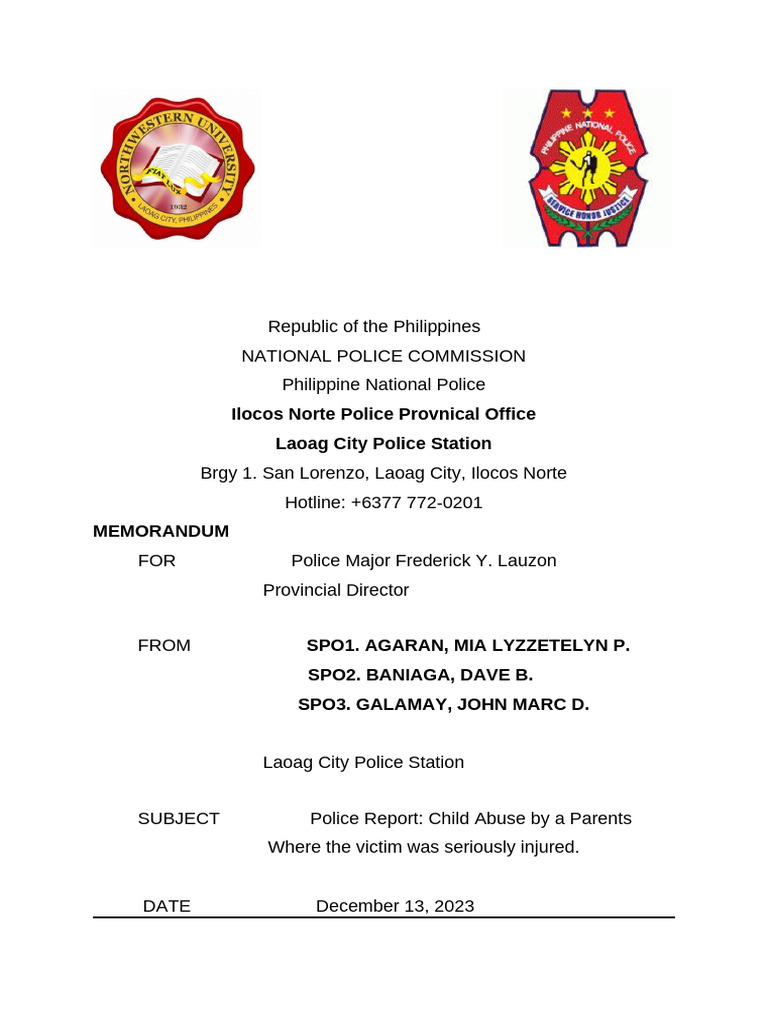 Police Report | PDF