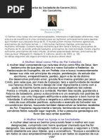 1º Serão da Sociedade de Socorro 2011