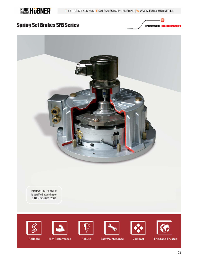 ELECTROMAGNETIC BRAKE SFB | PDF