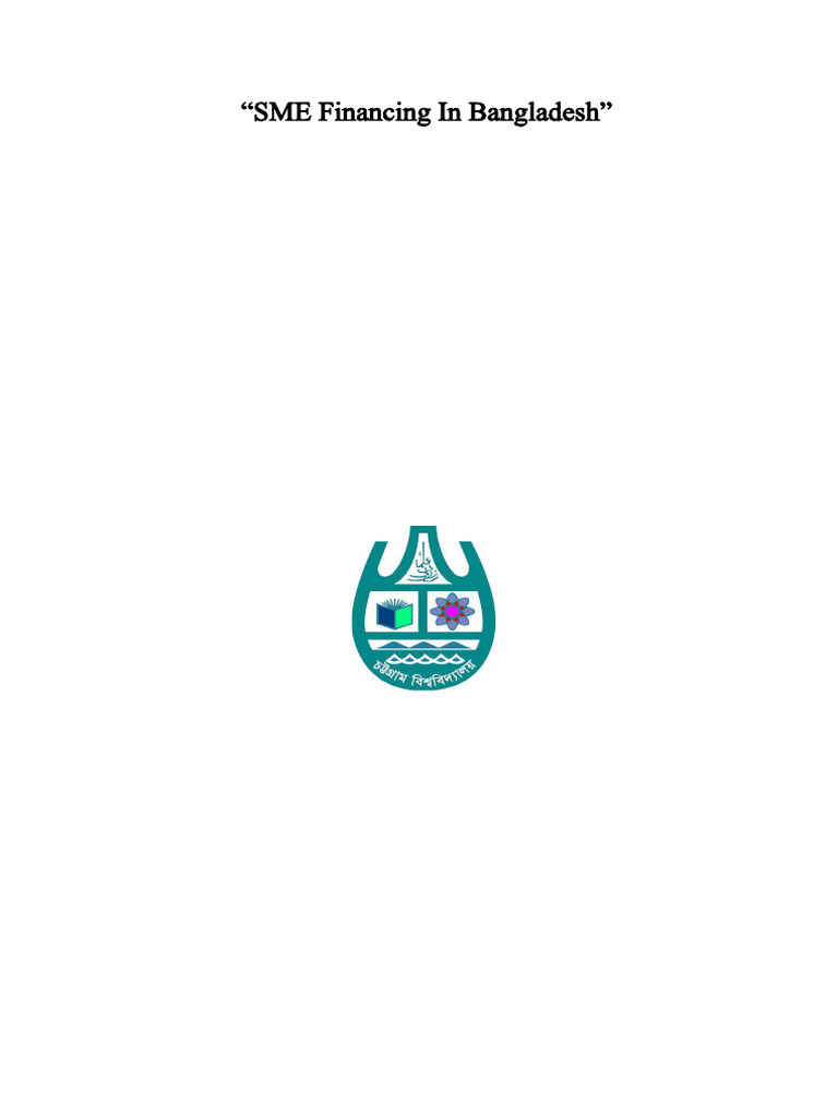 SME Financing in Bangladesh | PDF | Small And Medium Sized Enterprises ...