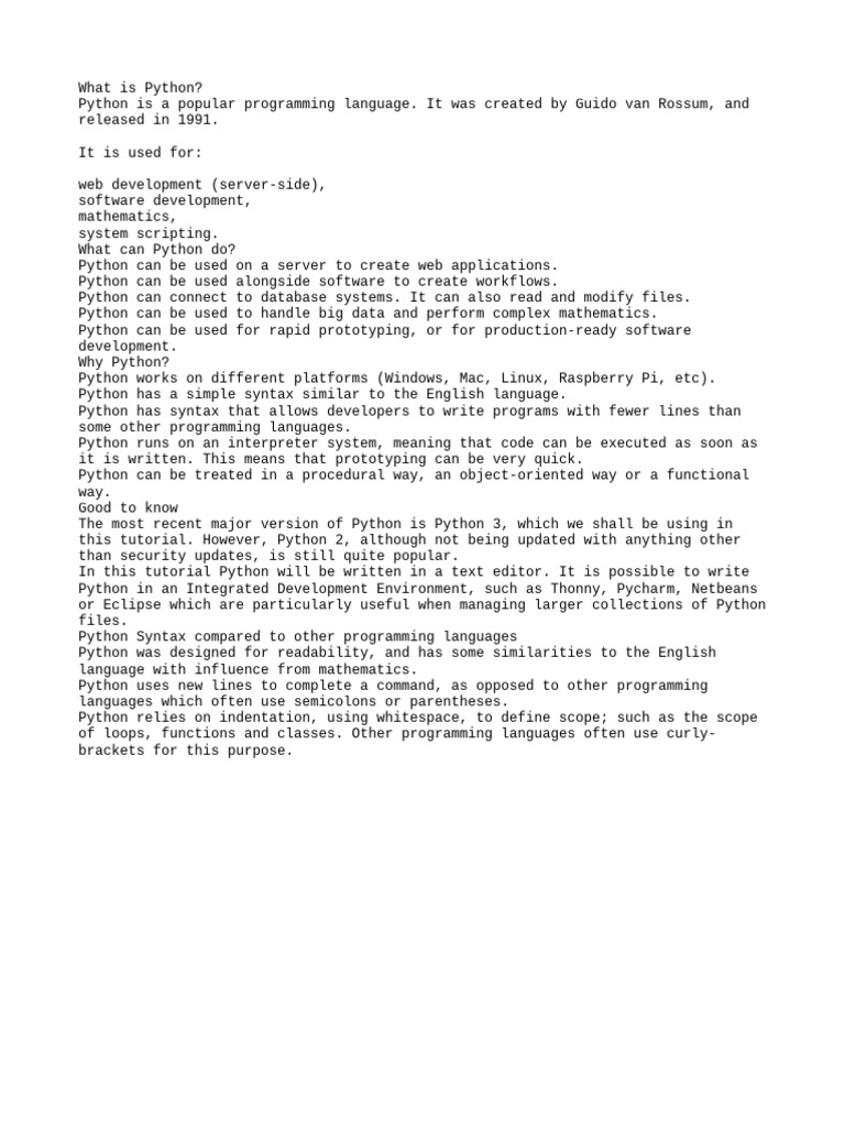Python 1 intro pdf