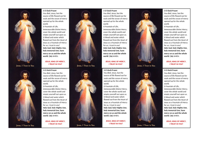 Divine Mercy | PDF