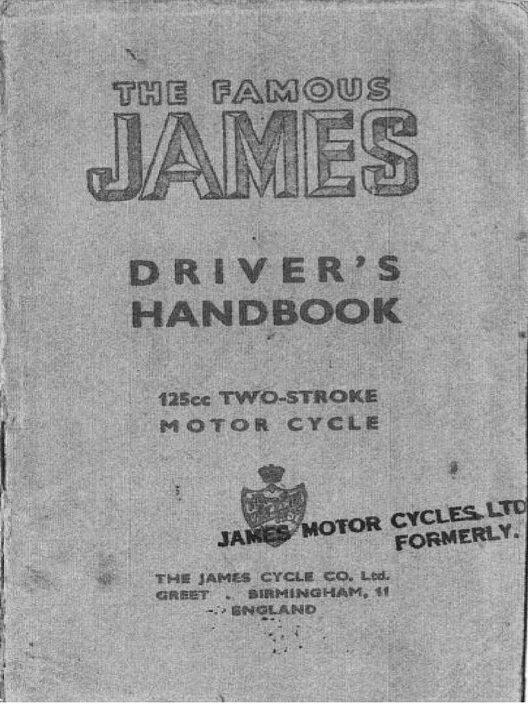 James ML Drivers Handbook | PDF