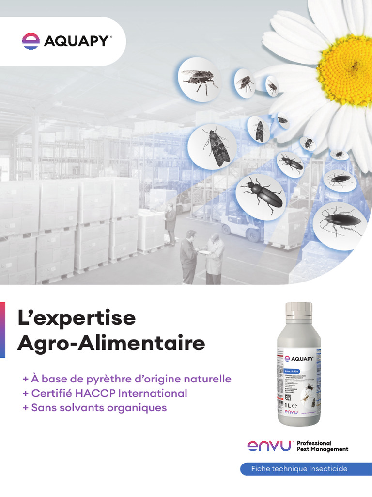 AquaPy® Insecticide: Fiche Technique | PDF | Agricultural Chemicals