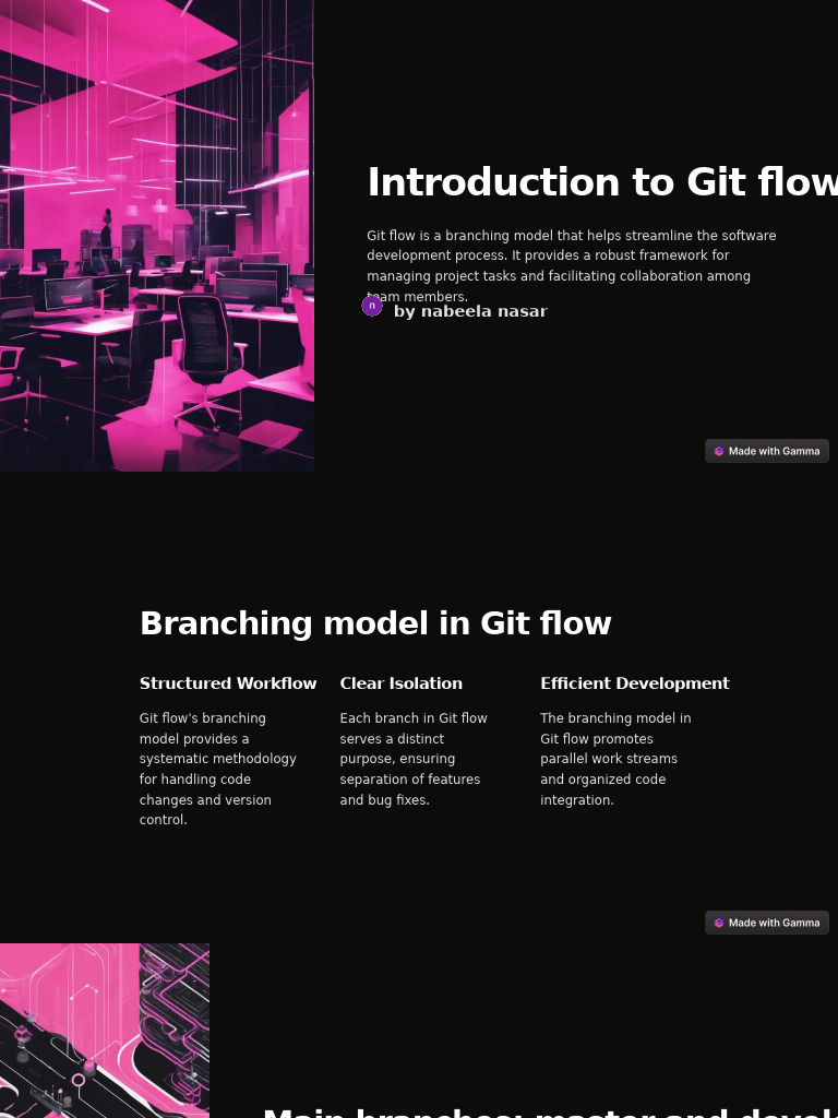 Introduction To Git Flow: by Nabeela Nasar | PDF