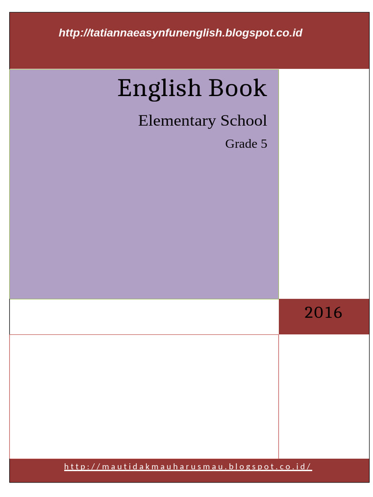 Buku Bahasa Inggris Sd Kelas 5 Pdf