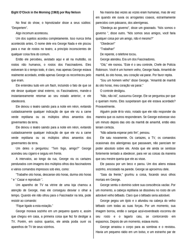 8 Clock Ray Nelson PDF