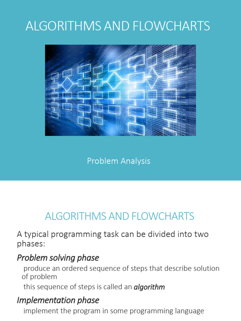Flowchart and Algorithms | PDF
