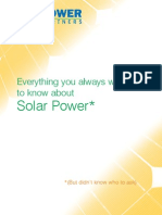 Everything About Solar Power