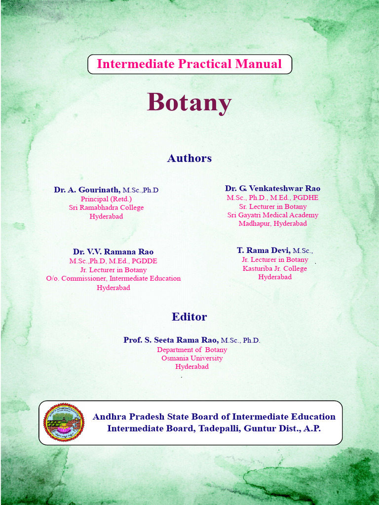 Botany em PDF | PDF