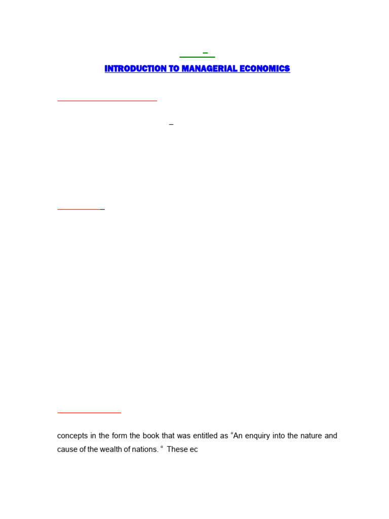 FM - Unit - 1 | PDF