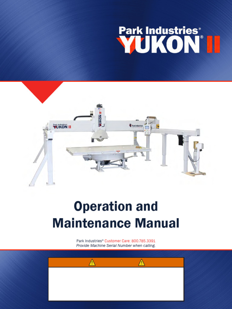 Yukon II Operation Manual | PDF