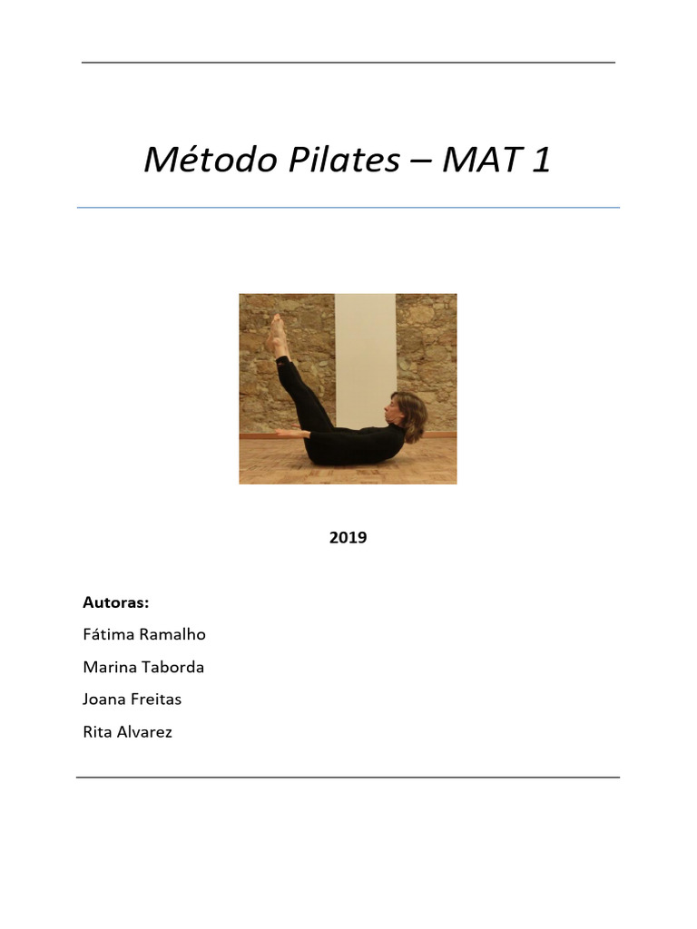 Manual Pilates Mat1 Maio2019 Pdf