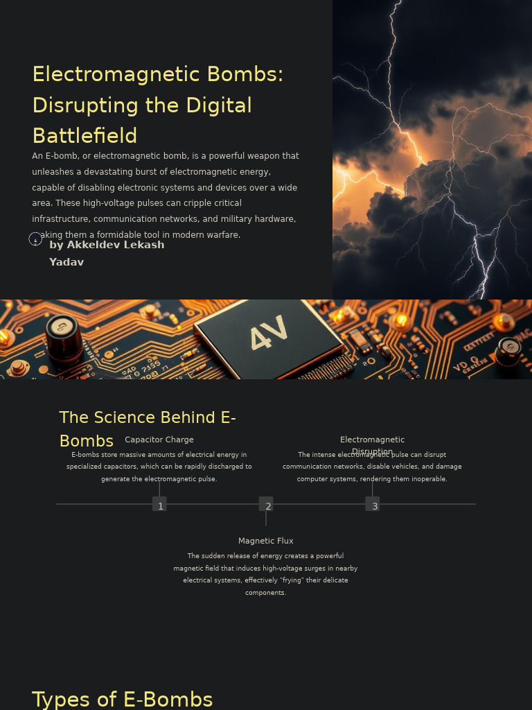 Understanding Electromagnetic Bombs | PDF | Electrical Engineering ...