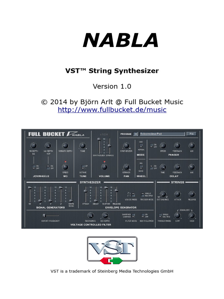 Nabla Manual 1 0 | PDF