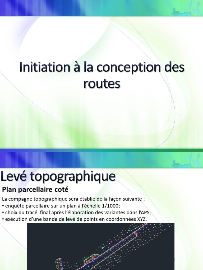 Conception Des Routes | PDF