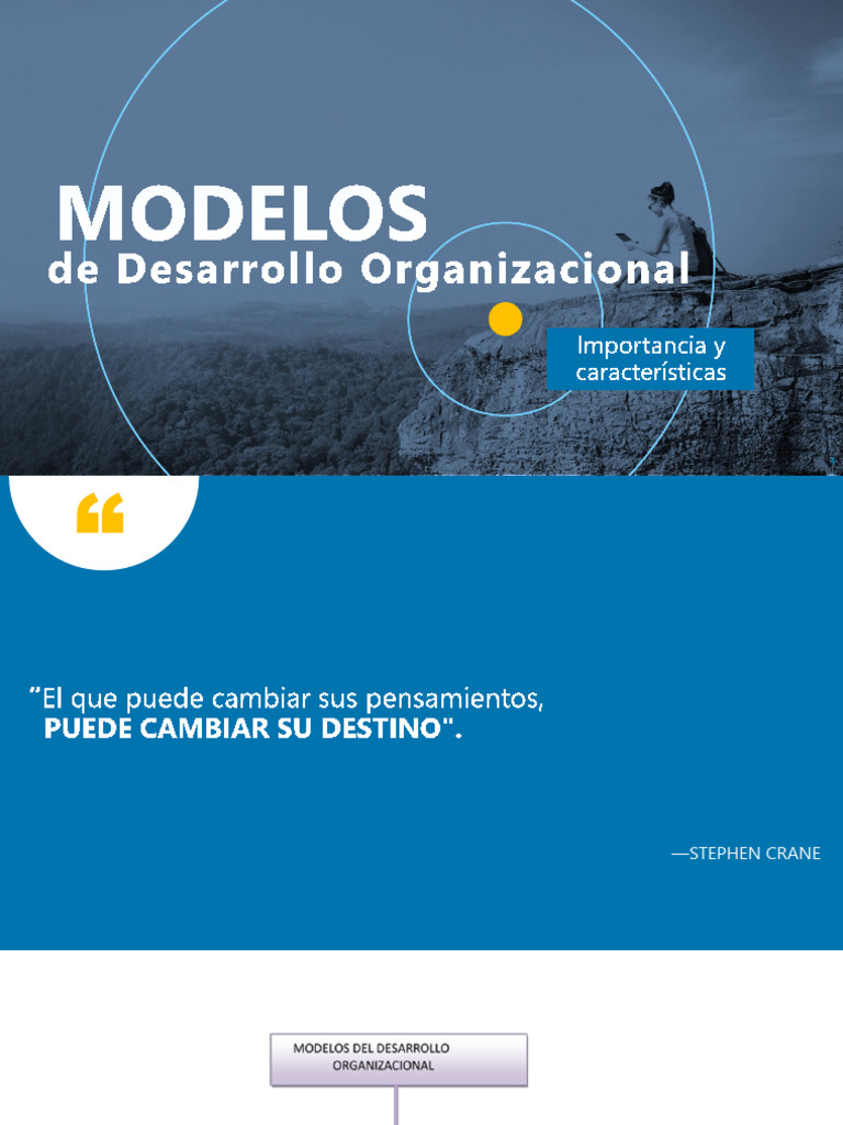 Modelos de Desarrollo Organizacional | PDF