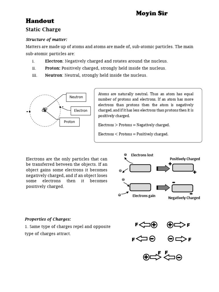 Static Charge | PDF