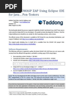 Building ZAP With Eclipse v1.0