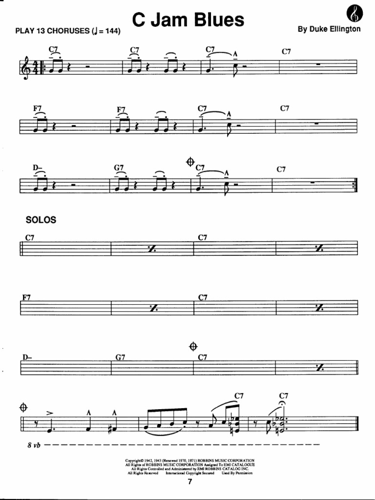 CJam Blues | PDF