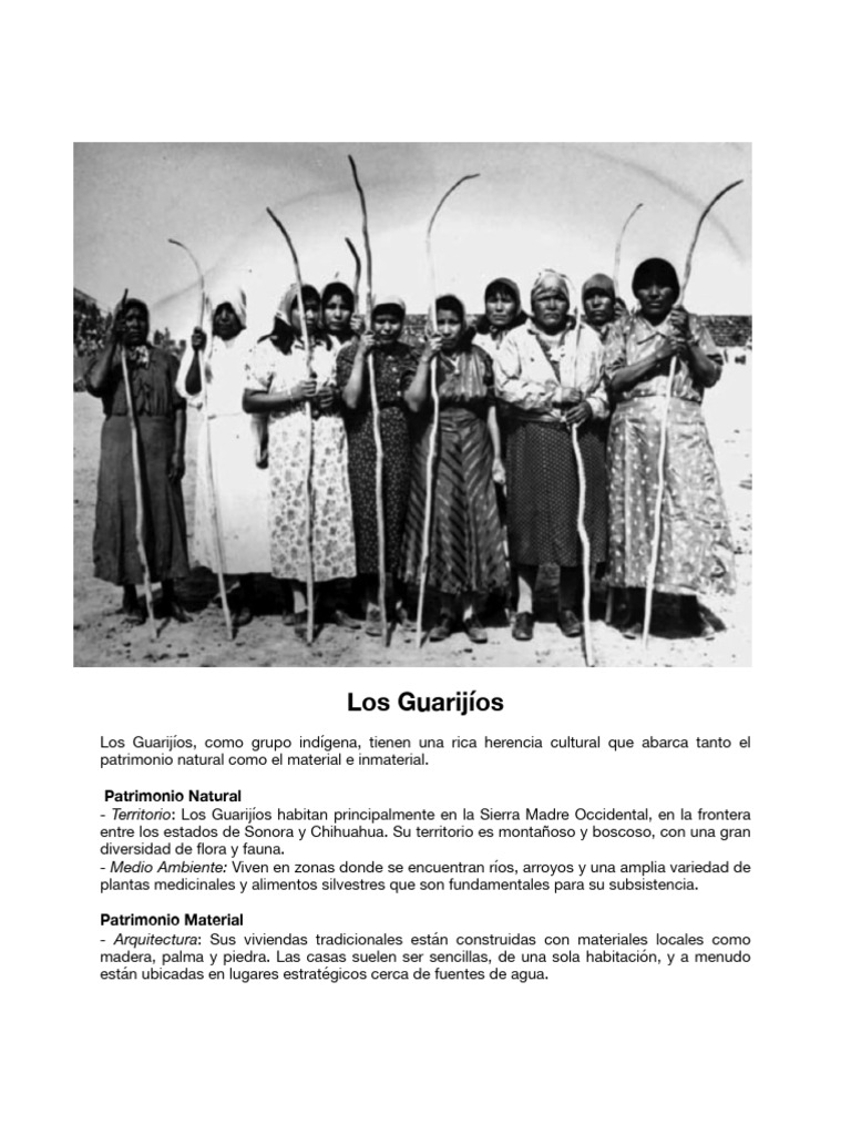 Guarijíos | PDF