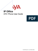 IP Office: 3701 Phone User Guide