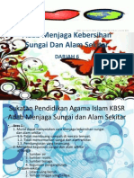 Adab Menjaga Kebersihan Sungai Dan Alam Sekitar