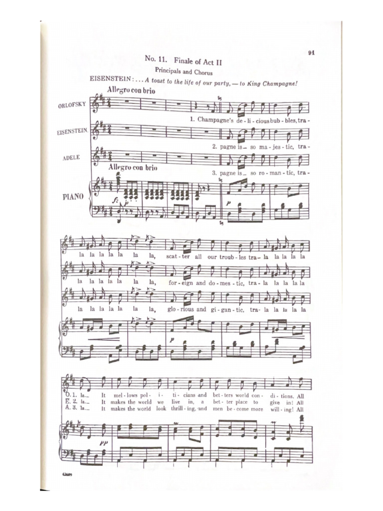 Fledermaus Finale Part 1 | PDF