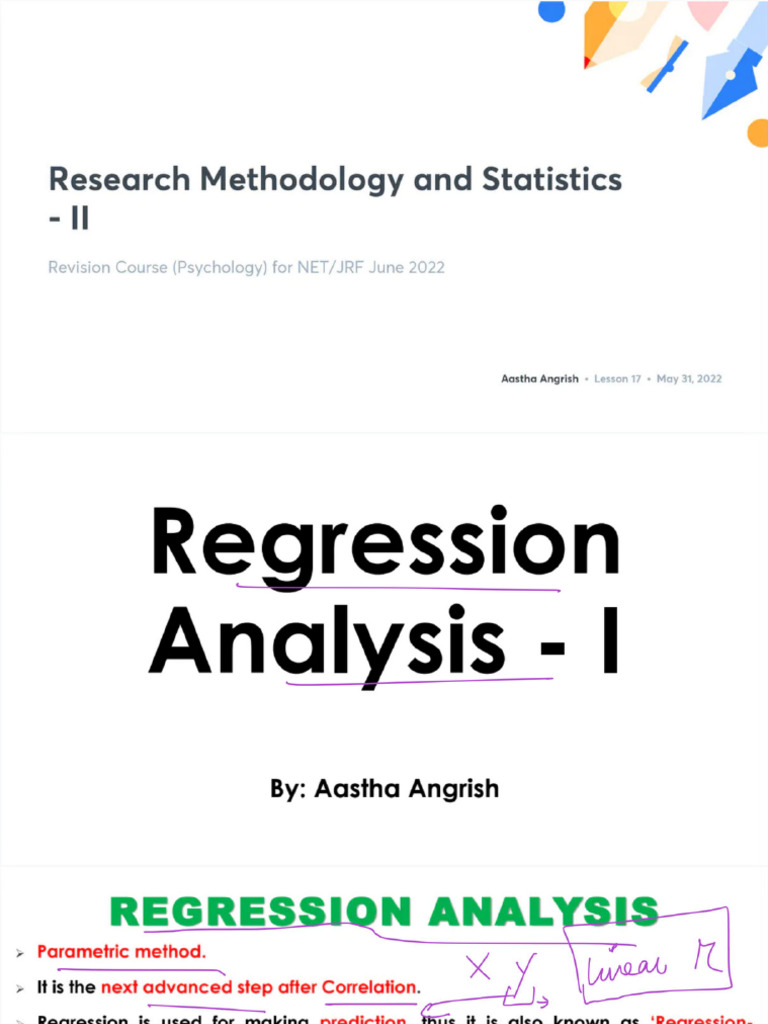 Research Methodology And Statistics Ii With Anno 1654558870326 Pdf