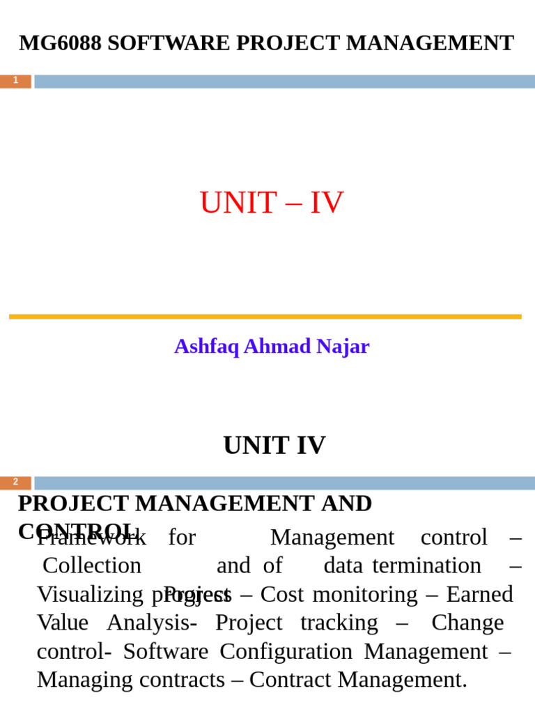 Monitoring and Control | PDF