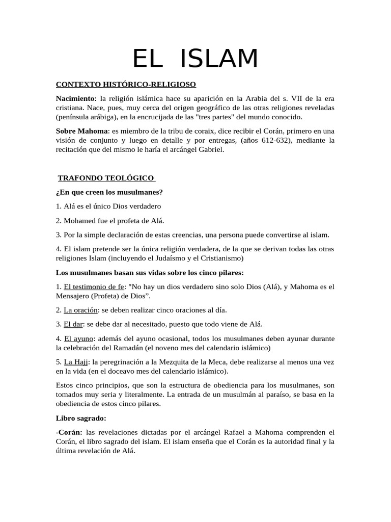 El Islam | PDF