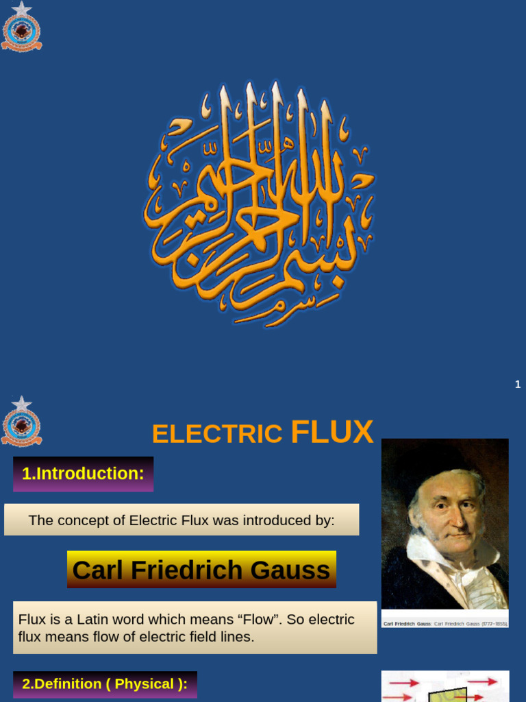 Chp 11 05 Flux And Gauss Law Pdf