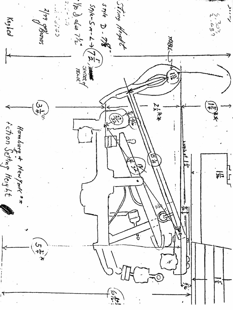 Steinway Action Setting Heights PDF