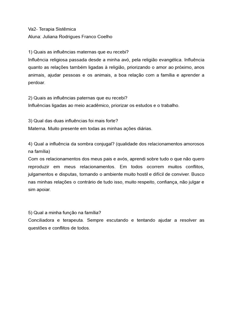 Va2 Sistêmica | PDF