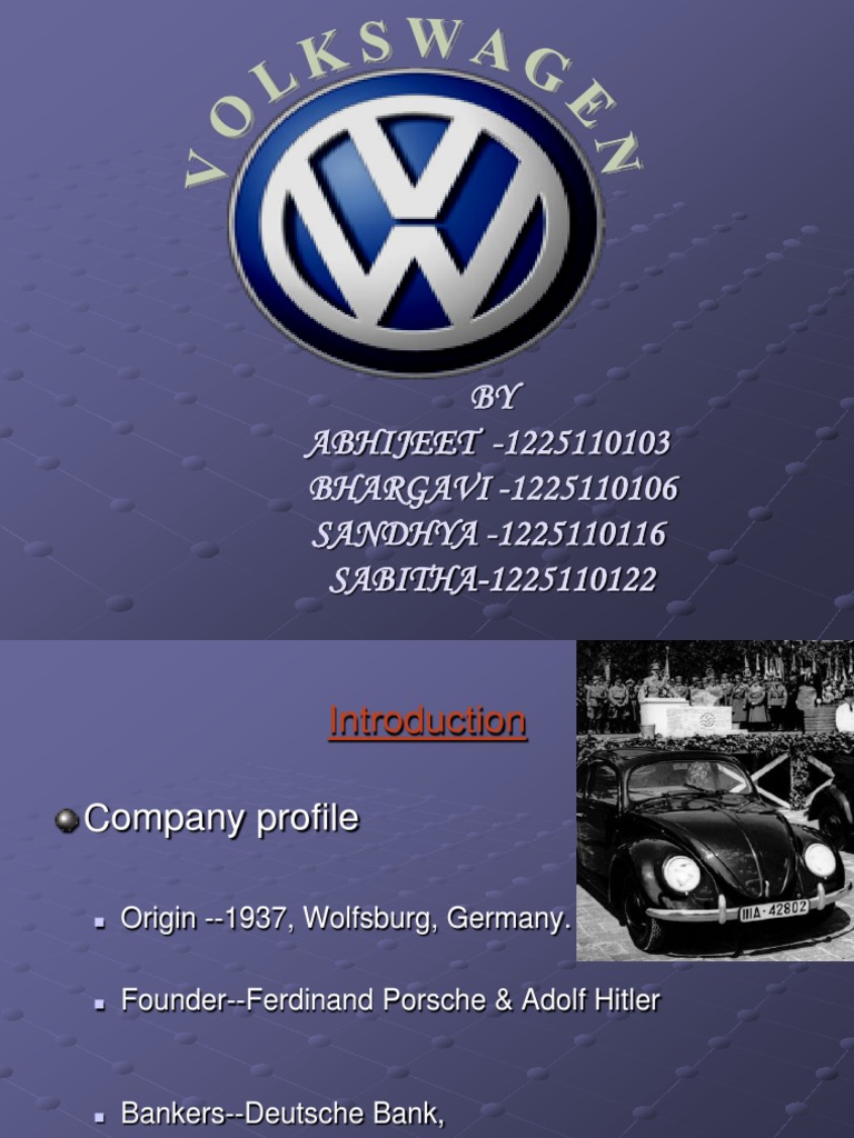 volkswagen-ppt-volkswagen-volkswagen-group-free-30-day-trial-scribd