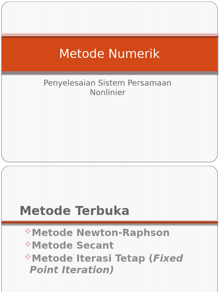 SPNL Metode Terbuka | PDF