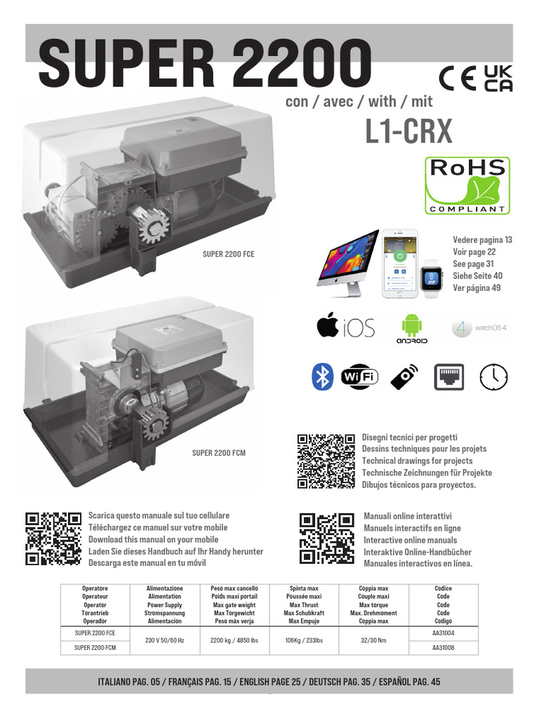 Super2200 L1 | PDF