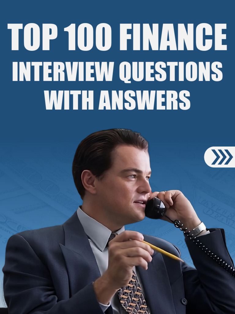 Top 100 Finance Interview Questions | PDF | Put Option | Internal Rate ...