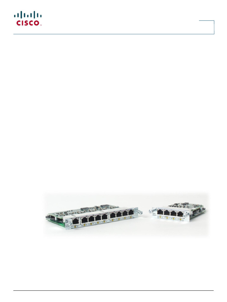 Product Data Sheet0900aecd8016bf0b | PDF | Network Switch | Home & Garden