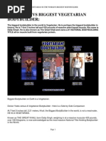 Download Vegetarian vs OMNIVORE BODY BUILDER - Comparison SIDE by SIDE - Who is the Biggest in the World Meat or Plant Protein Vegan or Carnivore Lowcarb Paleo High Estrogen Saturated Fat Diet 5b by VeganVegetarianBodybuildingInfo SN76561319 doc pdf