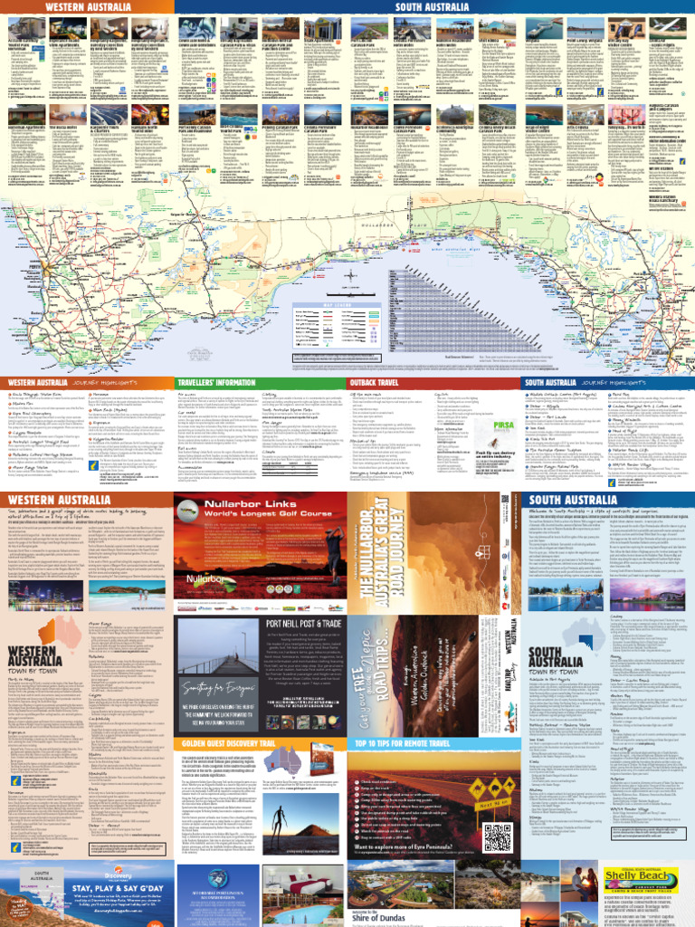 Nullarbor Roadhouse and Map Guide | PDF