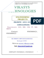 Vikasys Technologies: Engineering Projects