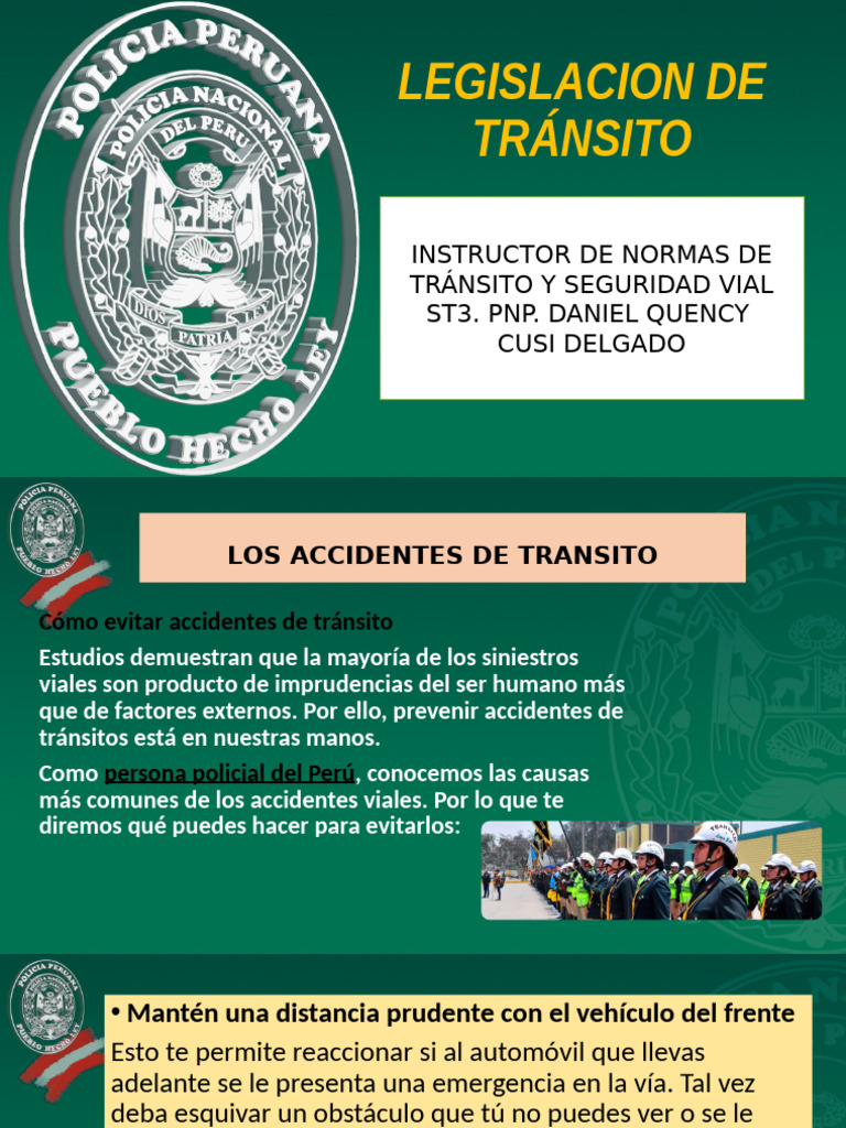 Prevencion En Accidentes De Transito Pdf