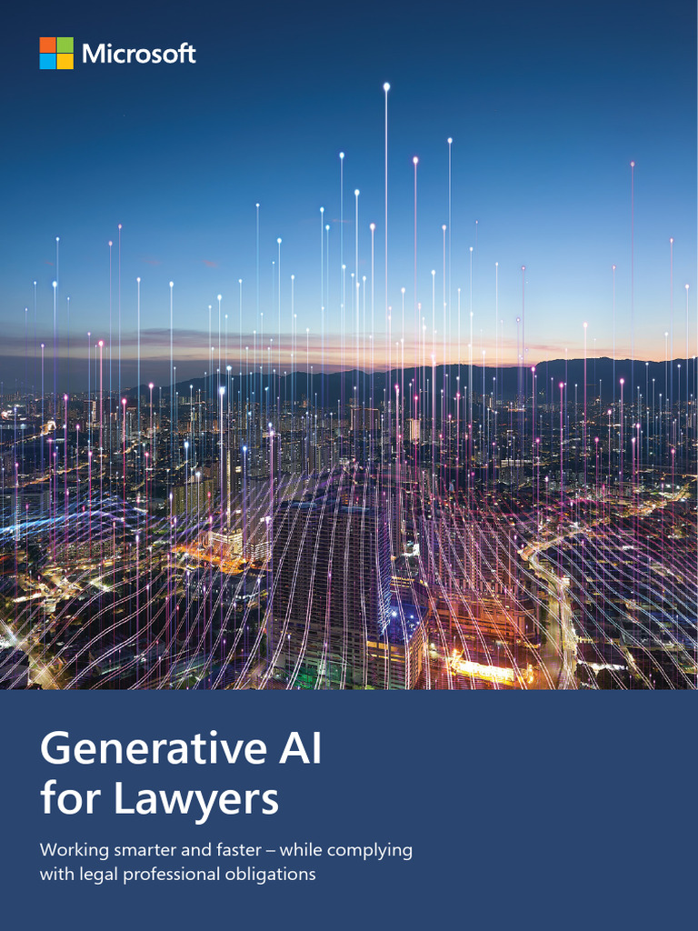 Microsoft Generative AI For Lawyers 1710171752 | PDF