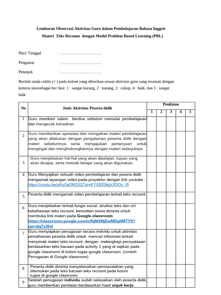Instrument Observer PPL 2 | PDF