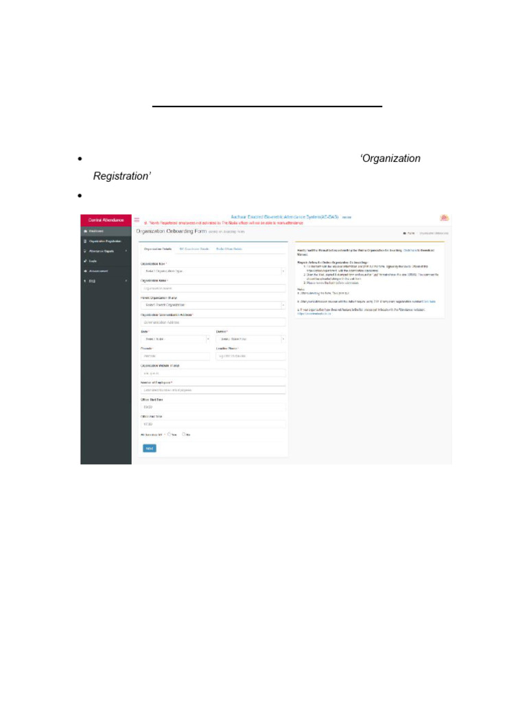 AEBAS Online Onboarding Manual v1 | PDF