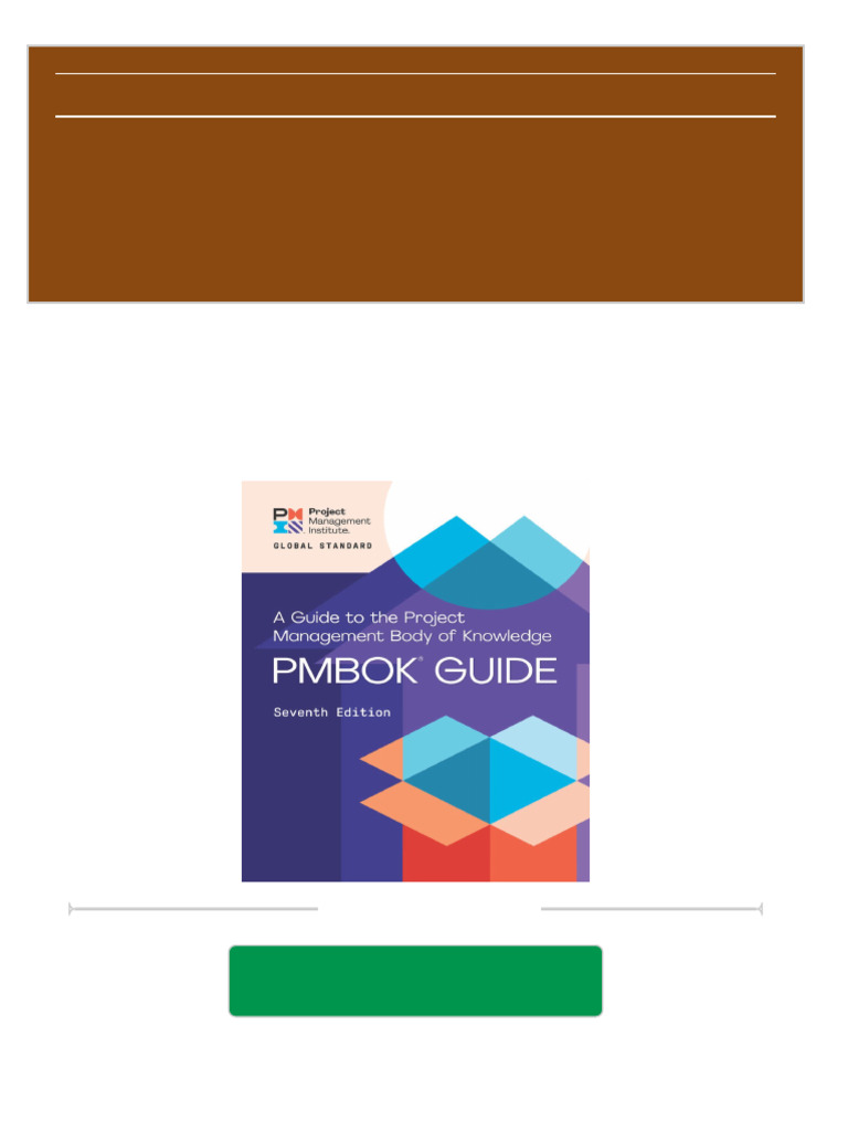 Get pmbok 7th edition project management institute free all chapters pdf
