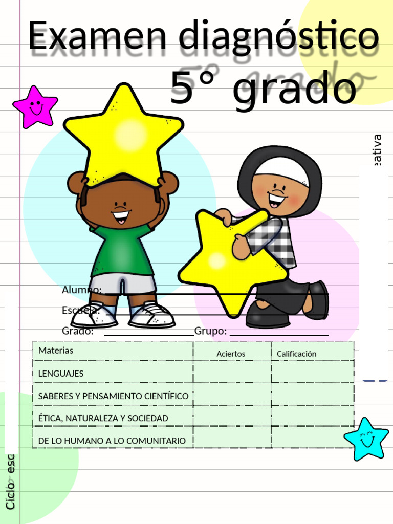 Examen de 5 Grado | PDF
